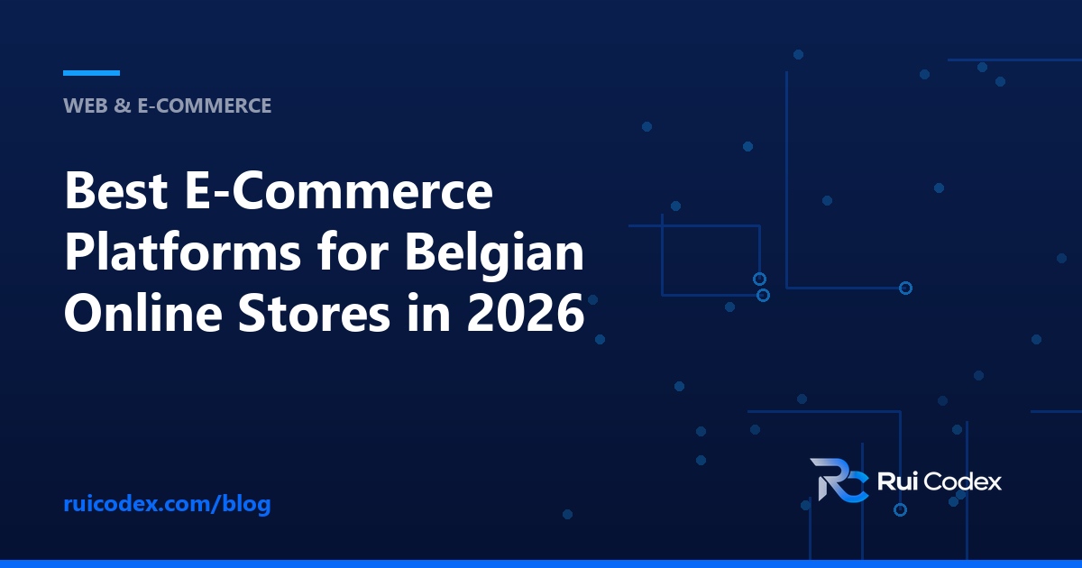 Best E-Commerce Platforms for Belgian Online Stores in 2026
