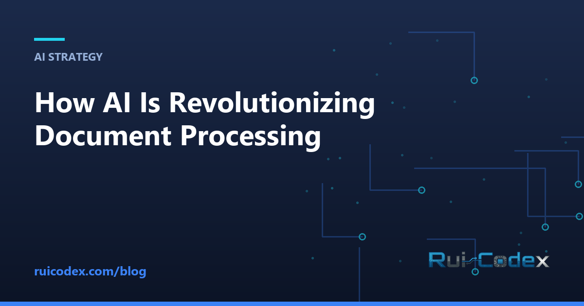 How AI Is Revolutionizing Document Processing
