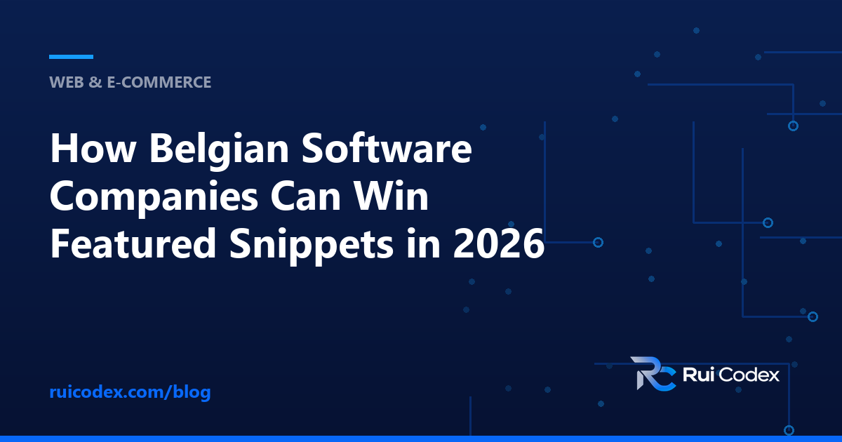 How Belgian Software Companies Can Win Featured Snippets in 2026