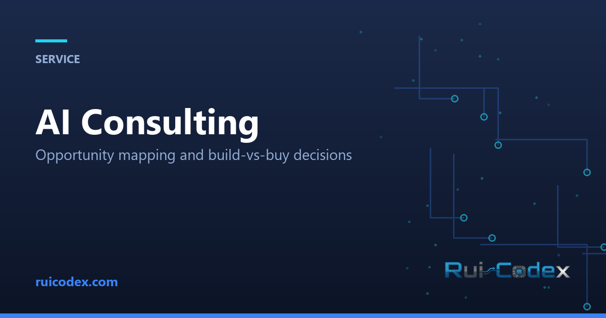 AI Consulting & AI Agency in Belgium — Rui Codex