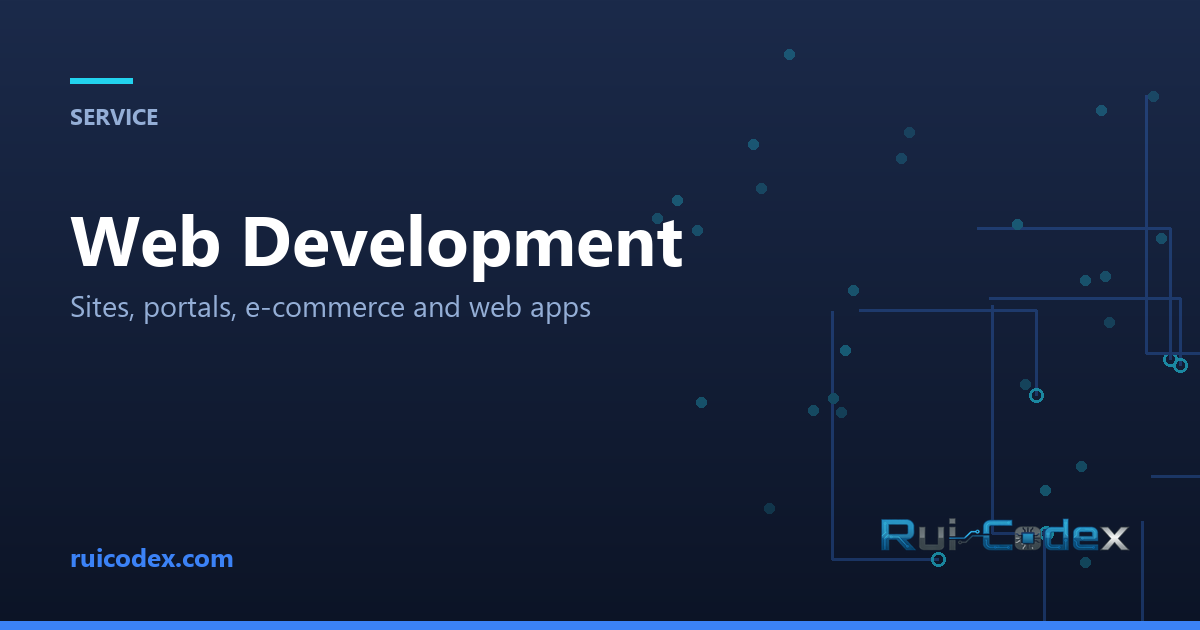 Web Development Company in Belgium — Rui Codex