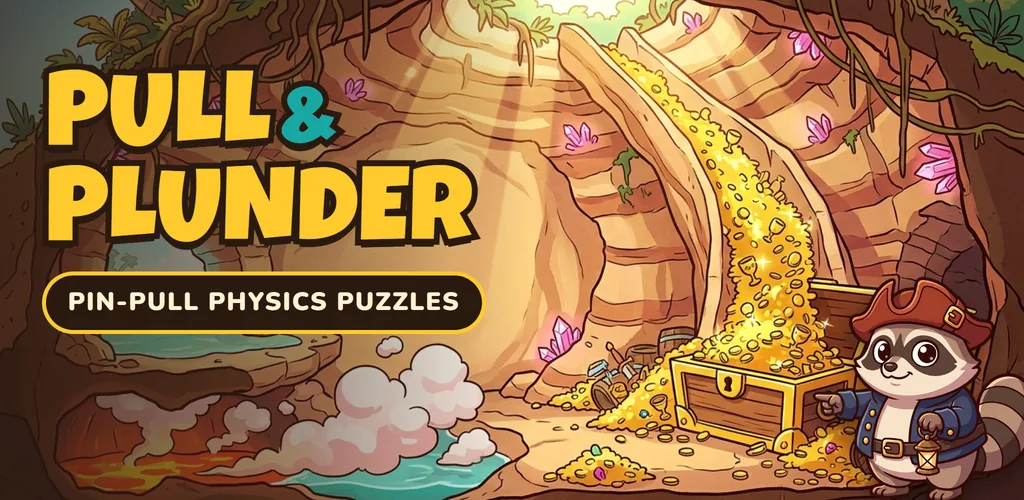 Pull & Plunder — Pull the right pin and pour the gold into the captain's chest