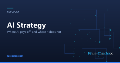 AI Strategy for Business Leaders — illustration for Rui Codex articles on ai strategy